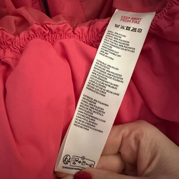 Urban Outfitters Neon Pink Duckie Faux Shearling Women Small Puffer Jacket NEW - Picture 10 of 16